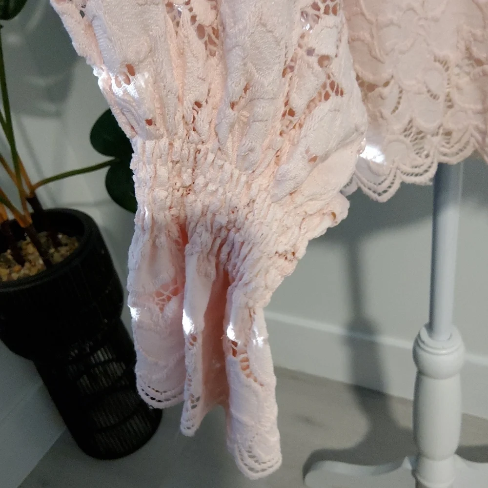 Free People Lace Blouse